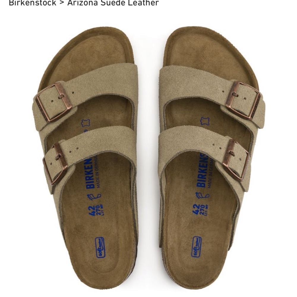 Men’s Arizona Soft Footbed Birkenstock Sandals